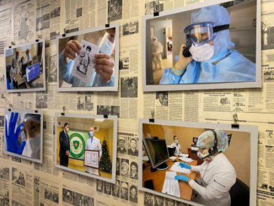 Фотовыставка к Году медицинского работника открылась в свердловском Доме журналистов. 