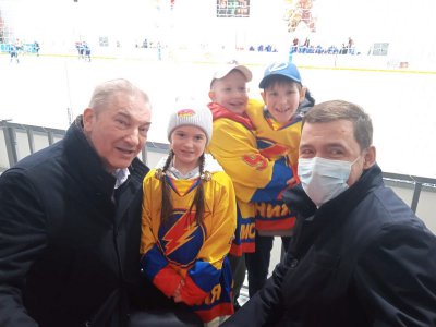 Владислав Третьяк: «Хоккей в Свердловской области живет!»