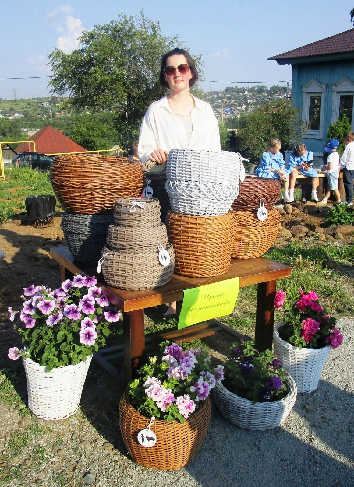 И. Плотникова: «Моё новое хобби - плетение из полиротанга»