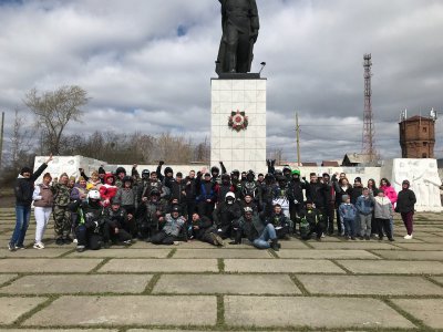 Мы помним: мотопробег в честь поколения победителей